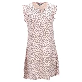 Tommy Hilfiger-Tommy Hilfiger Womens Relaxed Fit Dress in Peach Viscose-Peach