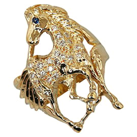 & Other Stories-18K Sapphire Horse Ring-Golden