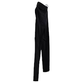 Tommy Hilfiger-Pantaloni essenziali da donna con piega-Blu navy