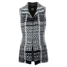 Chanel-New Paris / Dubai Ribbon Tweed Vest-Black