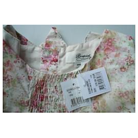 Bonpoint-Robe coton fleurie 12 ans neuve sous blister-Multicolore