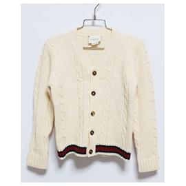 Gucci-Girl Coats outerwear-Cream