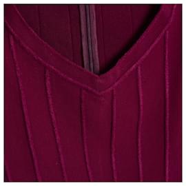 Alaïa-BURGUNDY JUMPER FR36/38-Dark red