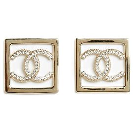 Chanel 2023 Boucles d'oreille Clous CC Doré