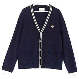 Gucci-Blazers Jackets-Navy blue
