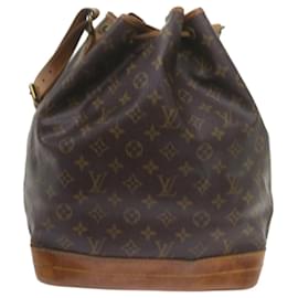 Louis Vuitton-LOUIS VUITTON Monogram Noe Shoulder Bag M42224 LV Auth 59532-Monogram