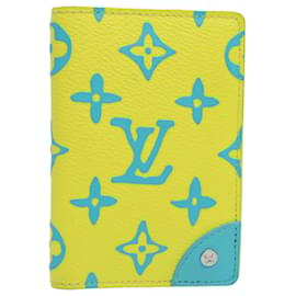 Louis Vuitton-LOUIS VUITTON Monogram Playground Organizer Dupoch Card Case M82034 auth 59788S-Yellow