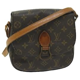 Louis Vuitton-LOUIS VUITTON Monogram Saint Cloud MM Shoulder Bag M51243 LV Auth 59929-Monogram