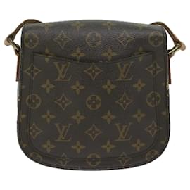Louis Vuitton-LOUIS VUITTON Monogram Saint Cloud MM Shoulder Bag M51243 LV Auth 59929-Monogram