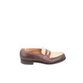JM Weston stringate in pelle Marrone
