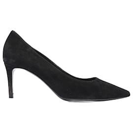 Saint Laurent-Saint Laurent Pump 60 black SUEDE EU 38 Uk 5-Black