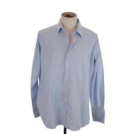 Autre Marque-Camisa de algodão-Azul