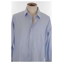 Autre Marque-Camicia di cotone-Blu