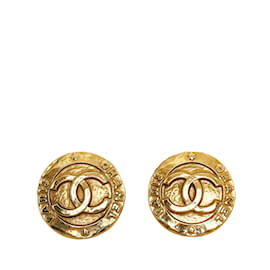 Chanel-CHANEL EarringsMetal-Golden