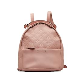 Louis Vuitton-Rosafarbener Louis Vuitton-Monogramm-Empreinte-Sorbonne-Rucksack-Pink