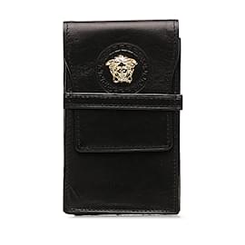 Versace-Black Versace Medusa Cigarette Case-Black