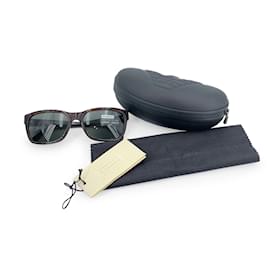 Giorgio Armani-Vintage rechteckige polarisierte Sonnenbrille 846 140 MM-Braun