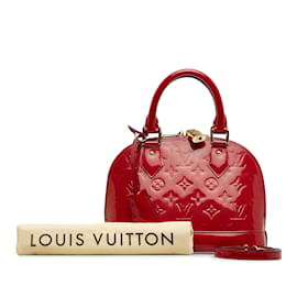 Louis Vuitton-Monogram Vernis Alma BB  M91771-Red