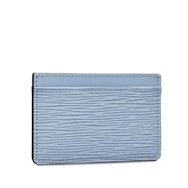 Louis Vuitton-Portacarte Epi M81059-Blu