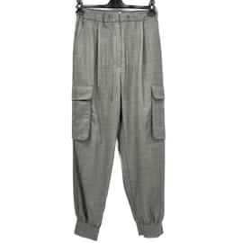 Max Mara-MAX MARA Pantalon T.fr 36 Wool-Gris