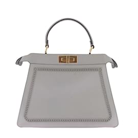 Fendi-FENDI  Handbags T.  leather-Grey