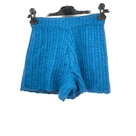 Alanui-ALANUI Shorts T.Lã S Internacional-Azul