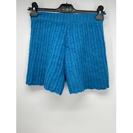 Alanui-ALANUI Shorts T.Lã S Internacional-Azul