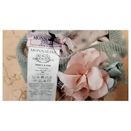 Monnalisa-Hats Beanies Gloves-Taupe,Olive green