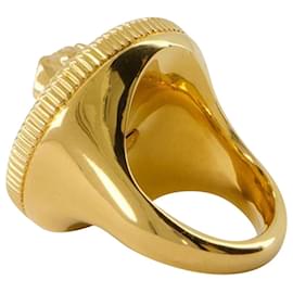 Versace-Medusa Biggie Ring – Versace – Metall – Gold-Metallisch