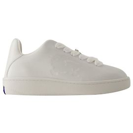 Tênis Lf Box - Burberry - Couro - Branco Branco