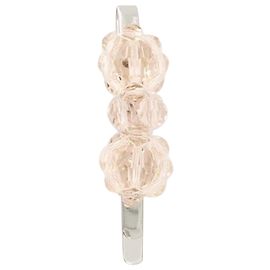Mini Flower Hair Clip  - Simone Rocha - Crystal - Nude Pink