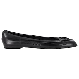 Gucci-Bailarinas Gucci de Goma Negra-Negro