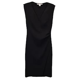 Diane Von Furstenberg-Diane Von Furstenberg Megan Dress in Black Polyester-Black