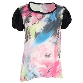 Diane Von Furstenberg Celemence-Bluse aus mehrfarbiger Seide Andere Python drucken