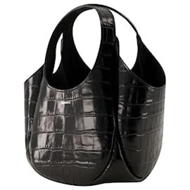 Coperni-Mini Bucket Swipe Shopper Bag - Coperni - Leather - Black-Black