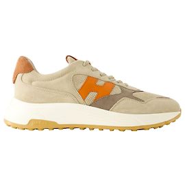 Hyperlight Sneakers - Hogan - Leather - Beige Beige