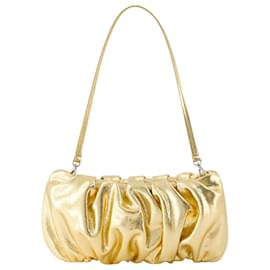 Staud-Bean Convertible Shoulder Bag - Staud - Leather - Gold-Golden,Metallic