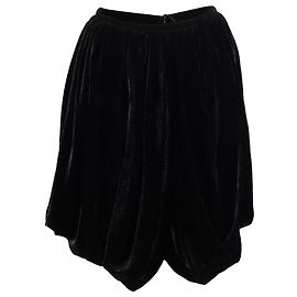 Alaïa Asymmetrischer Minirock Alaia aus schwarzem Polyester Schwarz
