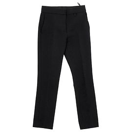 Givenchy-Zigarettenhose aus schwarzer Viskose Schwarz