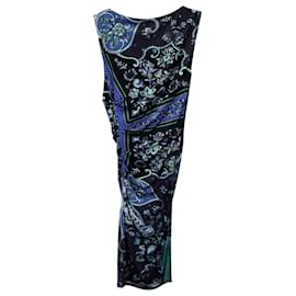 Emilio Pucci-Emilio Pucci Printed Sleeveless Dress in Multicolor Silk-Other,Python print