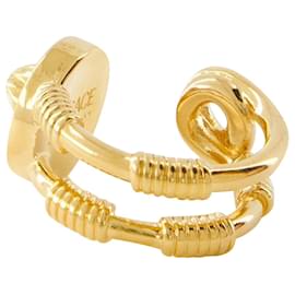 Versace-Medusa-Sicherheitsnadelring – Versace – Metall – Gold-Metallisch