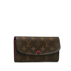 Louis Vuitton-Portafoglio Emilie con monogramma M60697-Marrone