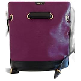 Lancel-Lancel bag in excellent condition, never worn with its cover-Fuschia