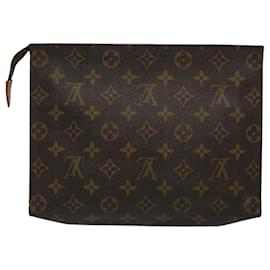 Louis Vuitton-Louis Vuitton Monogram Poche Toilette 26 Pouch M47542 LV Auth 56363-Monogram