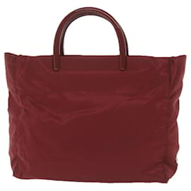 Prada-PRADA Hand Bag Nylon Red Auth ar10826b-Red