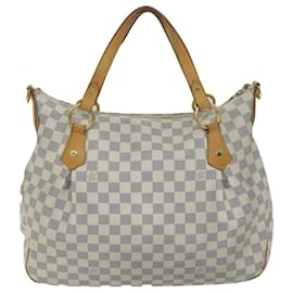 Louis Vuitton-LOUIS VUITTON Damier Azur Ivora MM Shoulder Bag 2way N41133 LV Auth 59834-Other