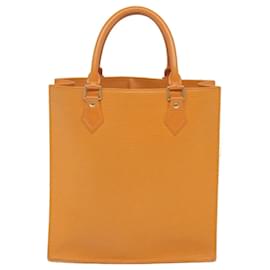 Louis Vuitton-LOUIS VUITTON Epi Sac Plat PM Hand Bag Orange Mandarin M5274H LV Auth 59637-Other,Orange