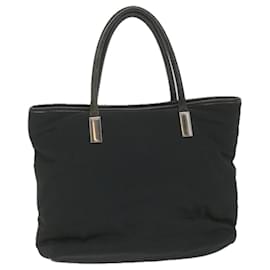 Gucci-GUCCI Bolso de Mano Lona Negro 002 2123 0457 Auth ar10841segundo-Negro