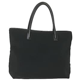 Gucci-GUCCI Hand Bag Canvas Black 002 2123 0457 Auth ar10841b-Black