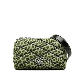 Louis Vuitton-Pink Louis Vuitton Jungle Dots Malletage GO 14 PM Crossbody Bag-Pink